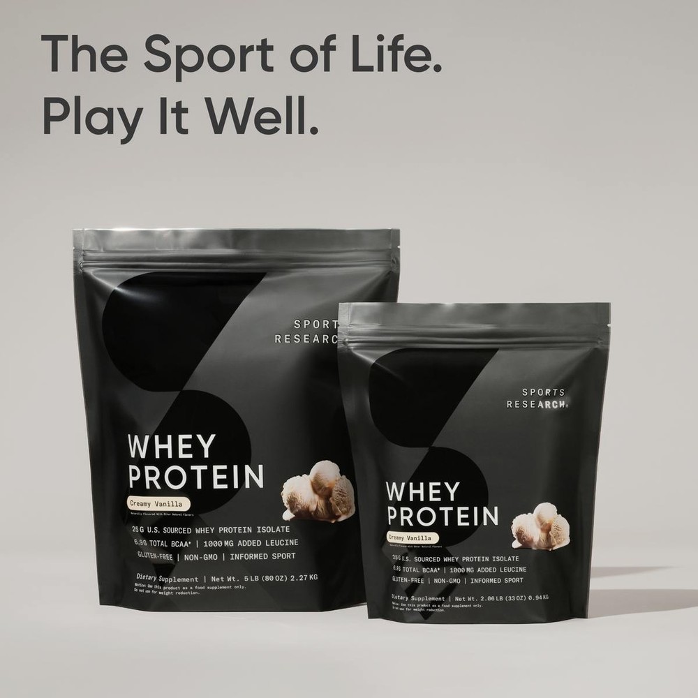 Whey Protein Isolate Vanilla (63 Servings) - 5lbs