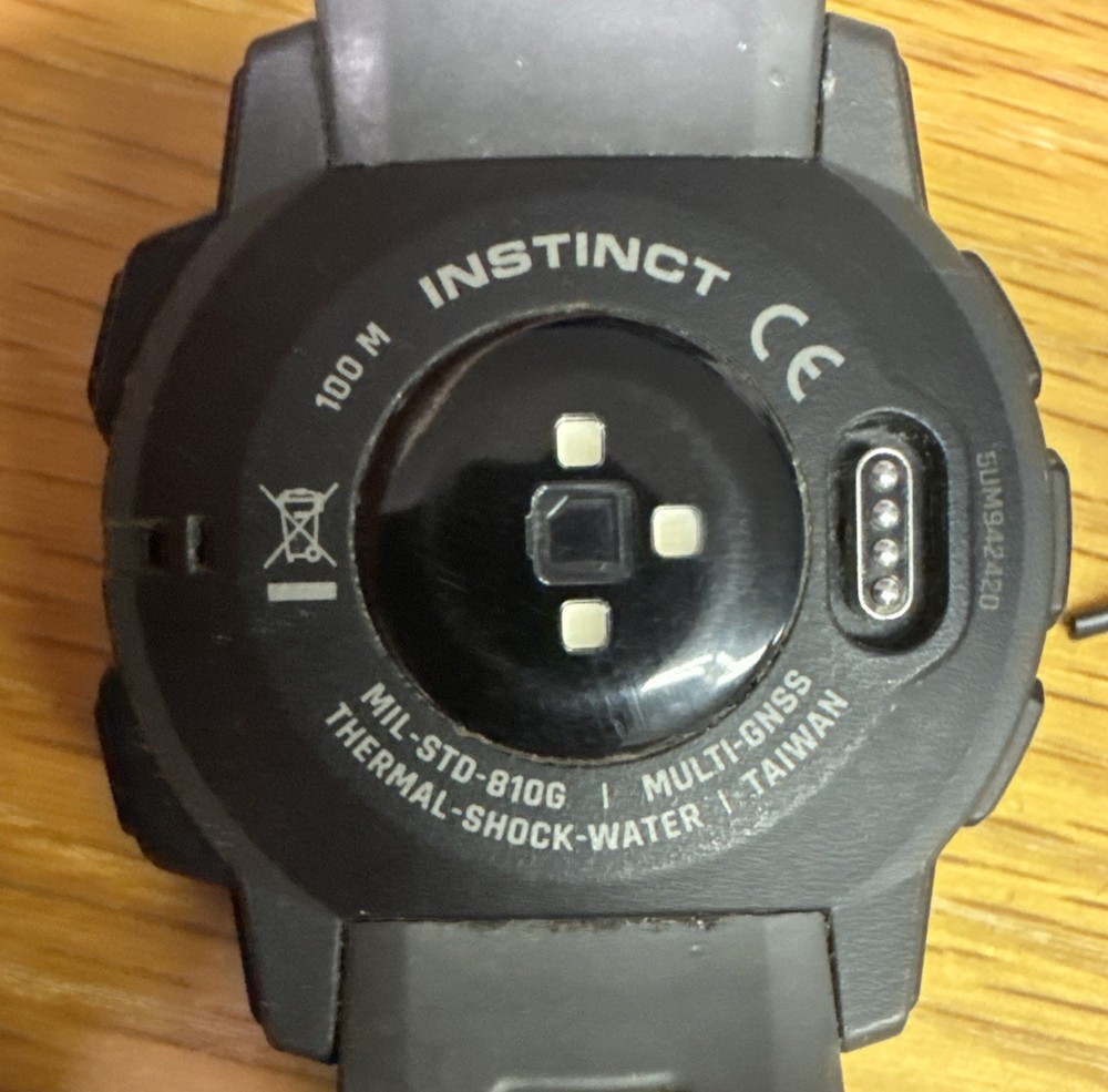 Garmin Instinct MIL-STD-810G Rugged GPS Activity Tracker Watch 8 1/2"