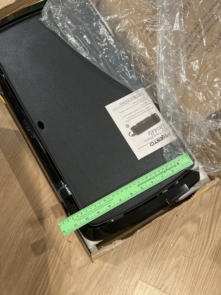 New PRESTO Cool Touch Griddle Box Opened
