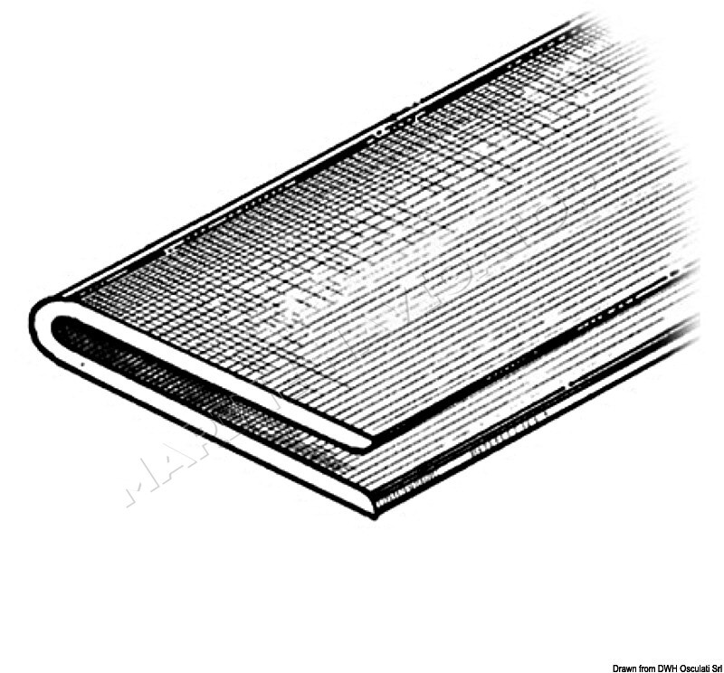 Osculati Profile 2x2x40 mm Grey