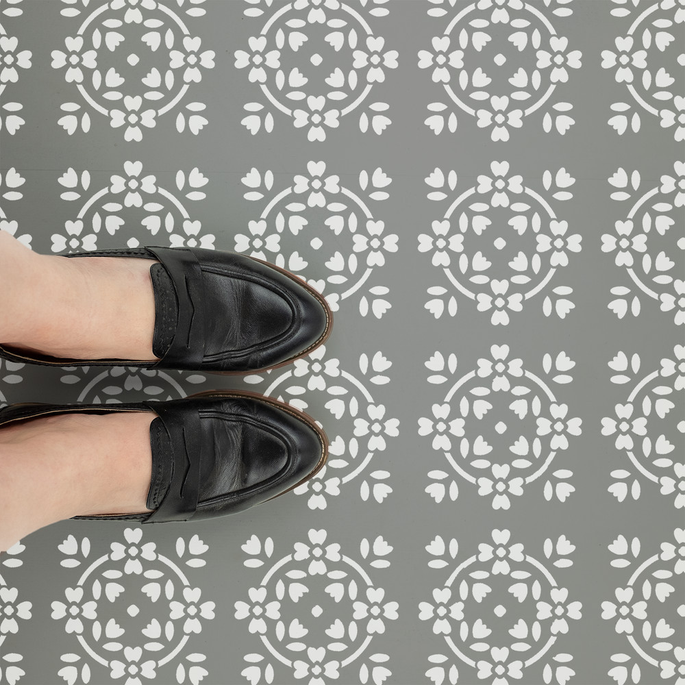 Rorik Tile Stencil - Durable & Reusable Mylar Stencils