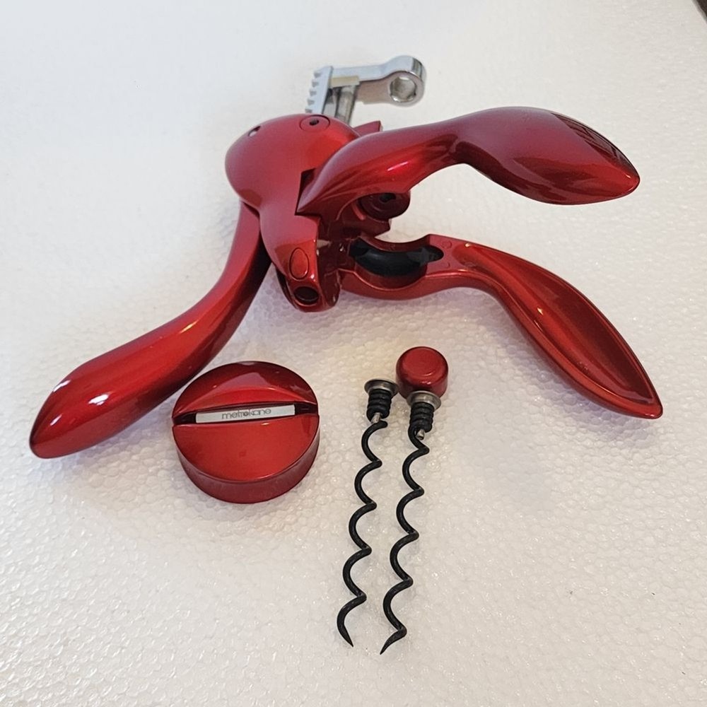 Metro Houdini Lever Corkscrew – Red