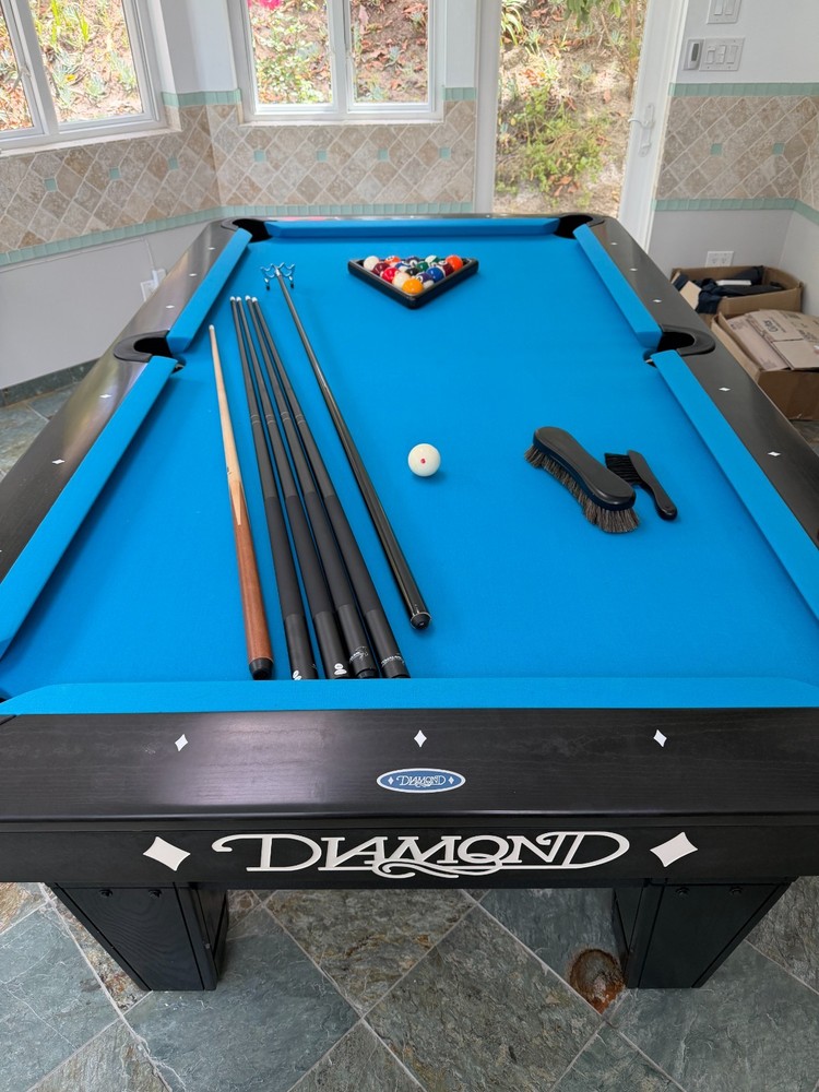 Diamond ProAm 7ft Pool Table with Ball Return