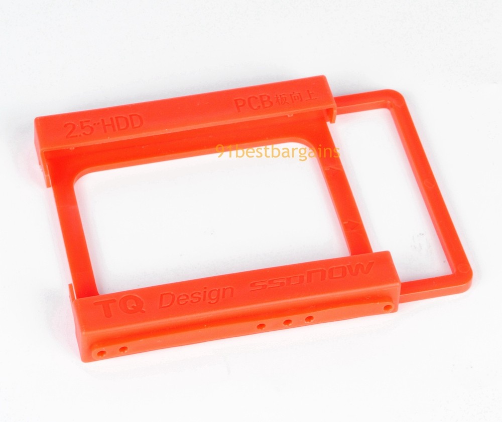 4PCS 2.5" to 3.5" SSD HDD Notebook Hard Disk Drive Mounting Bracket Adapter Rail