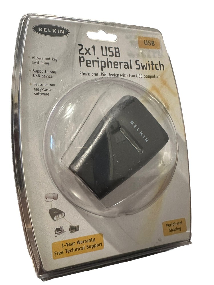 New Belkin USB 4X1 Peripheral Switch