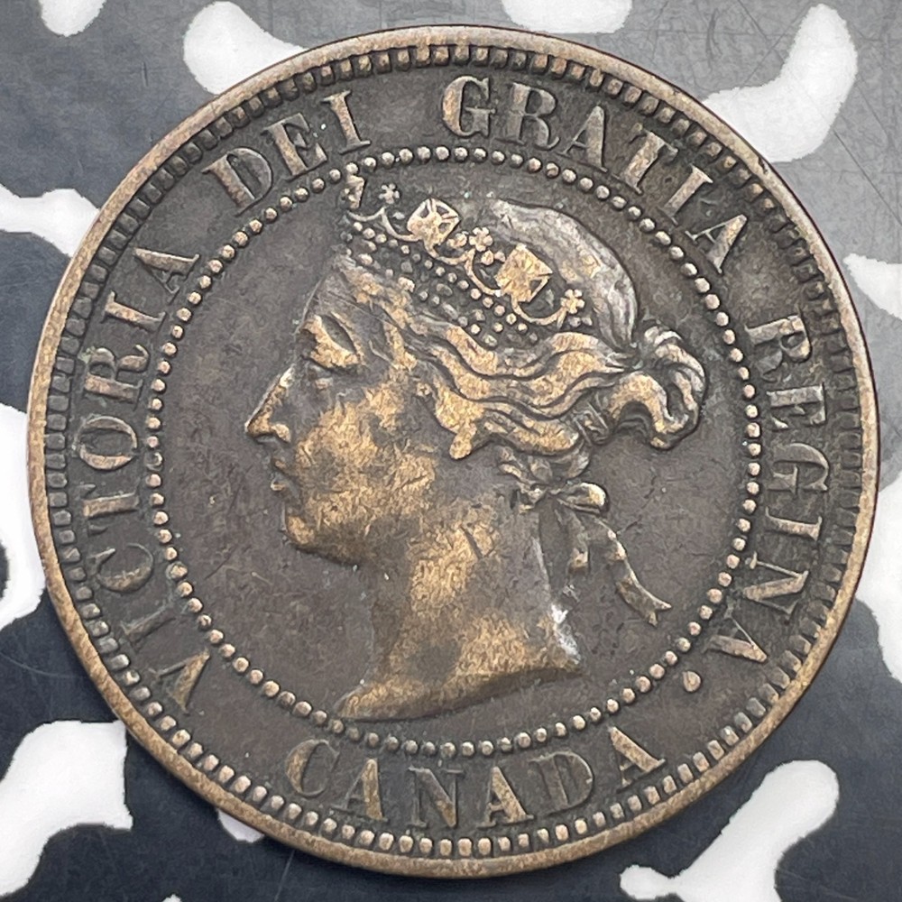 1886 Canada Large Cent Lot#C1355 Nice!