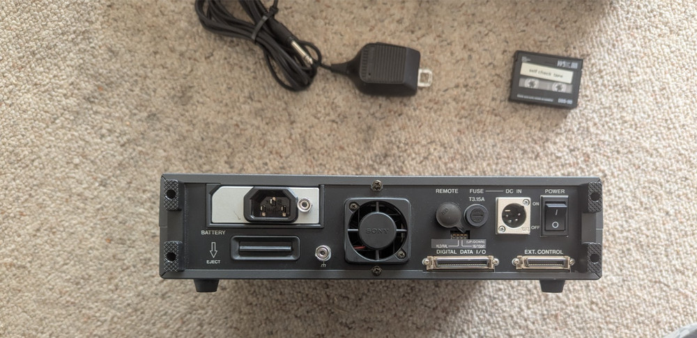 sony Pc204ax $ channel dat recorder