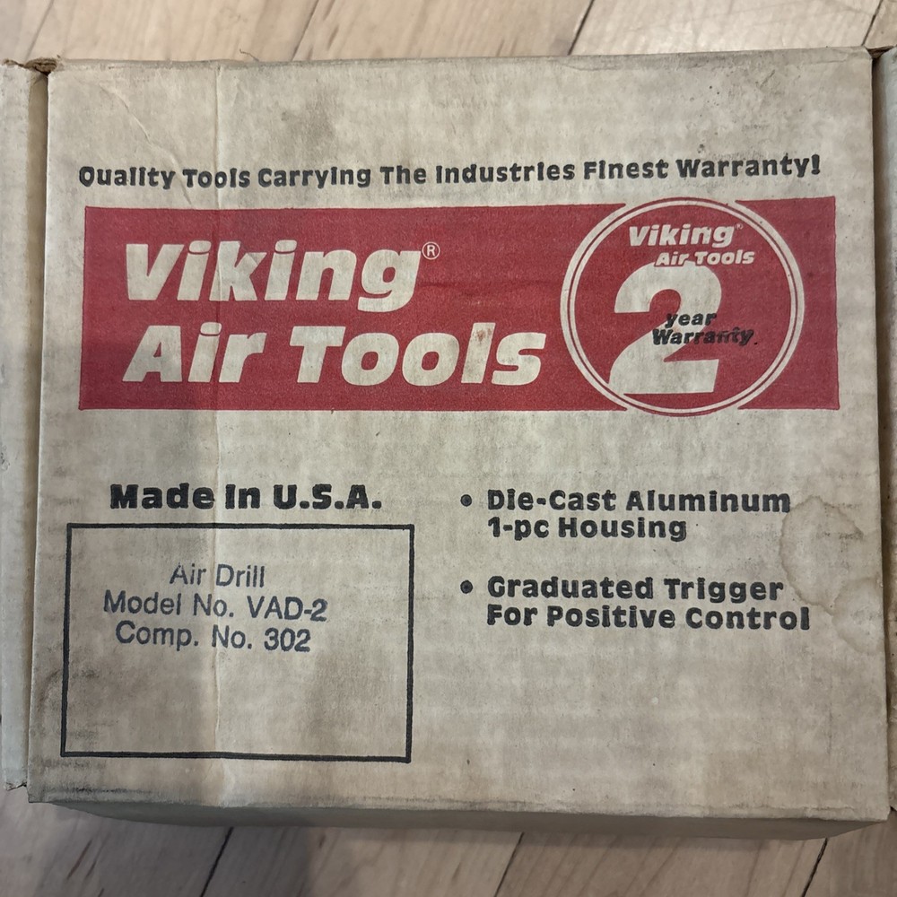 Viking Air Tools (Vintage) Air Drill