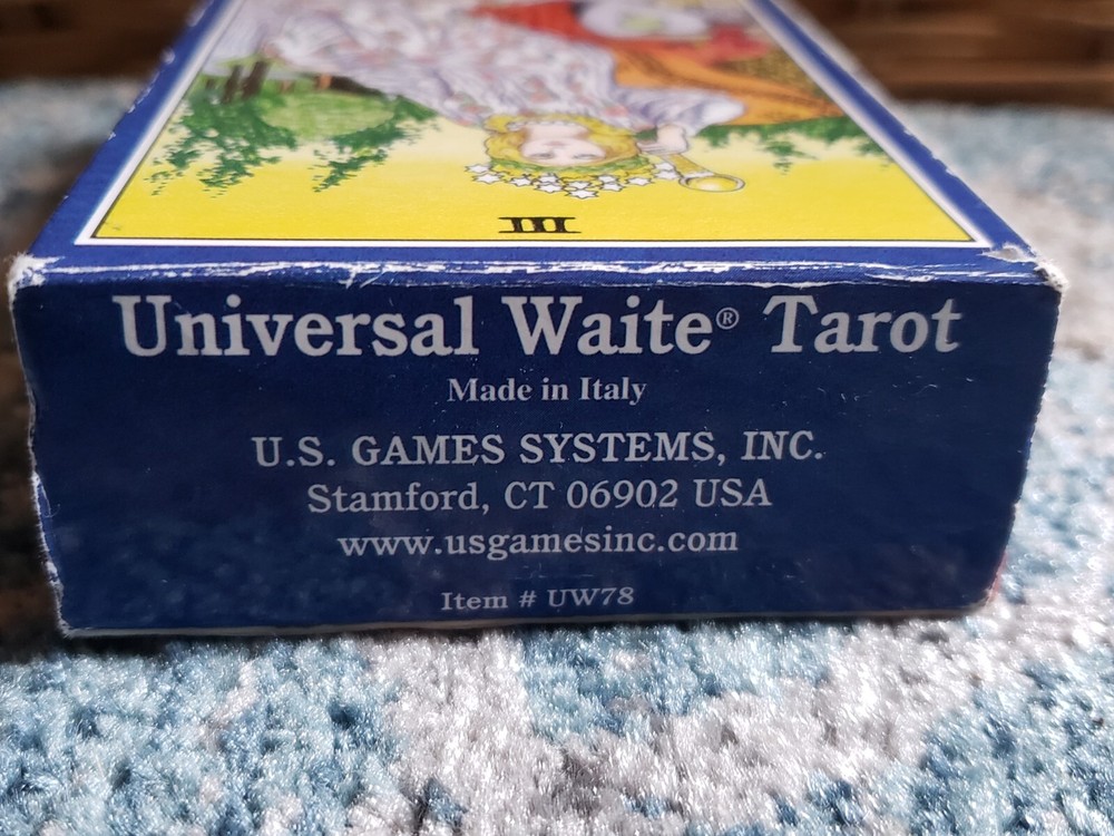 Universal Waite Tarot Deck & Book Set