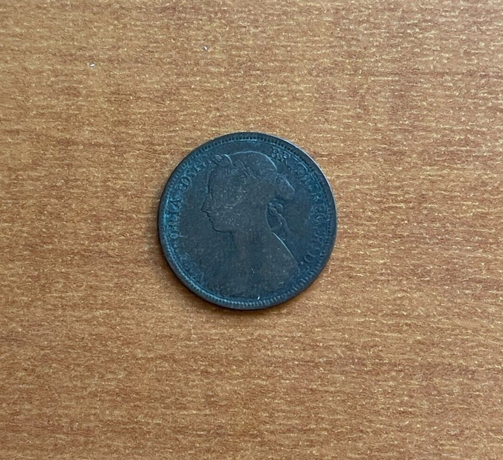 1885 Great Britain 1/2 Half Penny bg