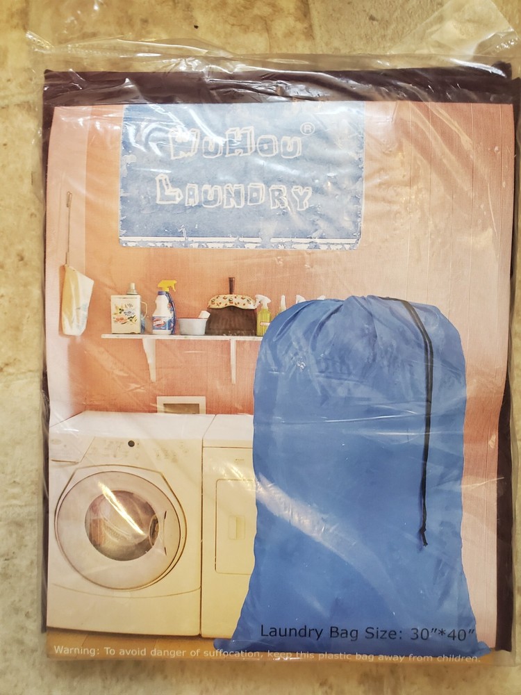 (2 PACK) LAUNDRY BAGS 30 X 40