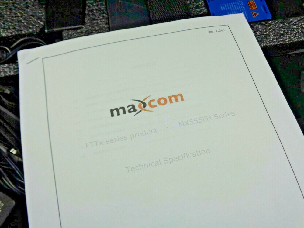 Maxcom MX555FH FTTH CATV Receiver