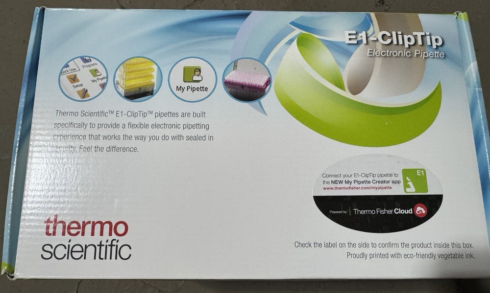 E1-ClipTip™ Bluetooth™ Electronic Multichannel Pipettes Catalog number:4671070BT