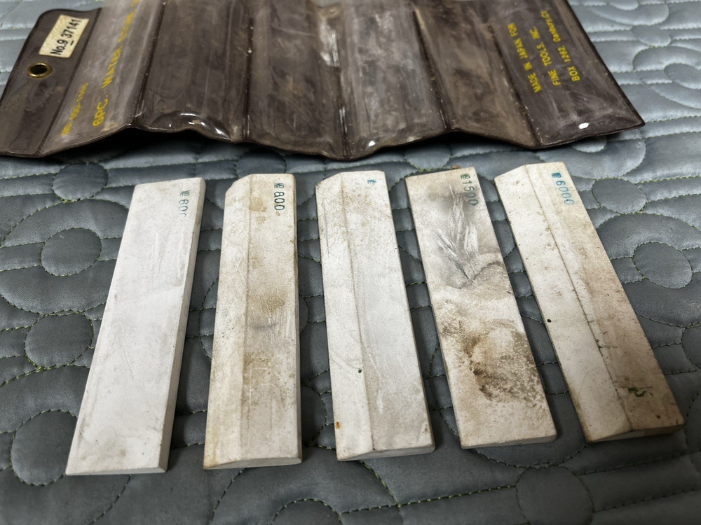 5pc Water Stone Set Made In Japan
