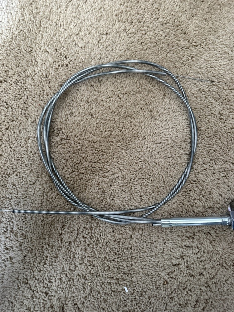 1956-1957 Corvette Hood Release Cable Assembly With Handle & Bracket