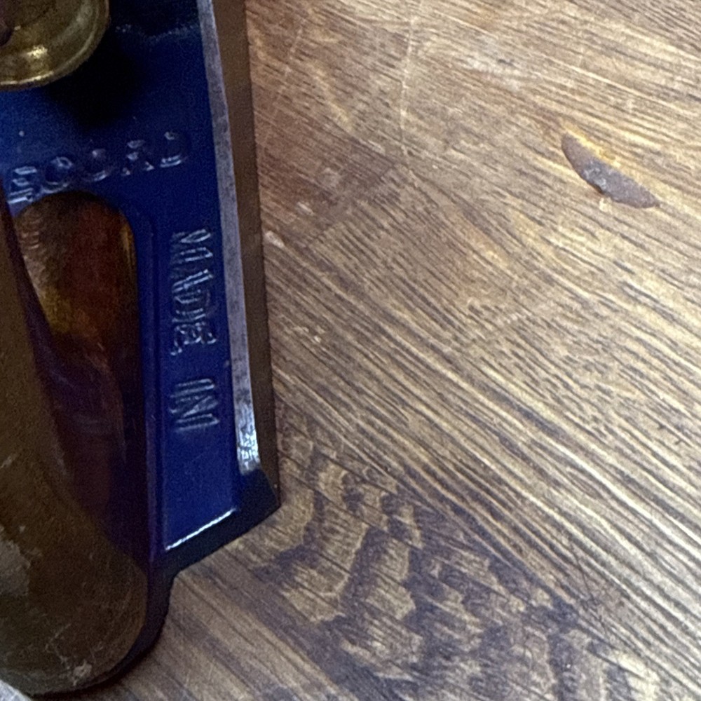 Record No 03 Plane Record No 03 Woodwork Plane