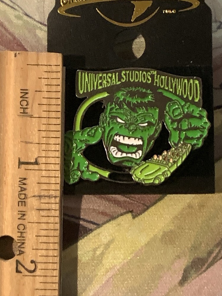 Universal Studios Hollywood Incredible Hulk Coaster Pin 2002