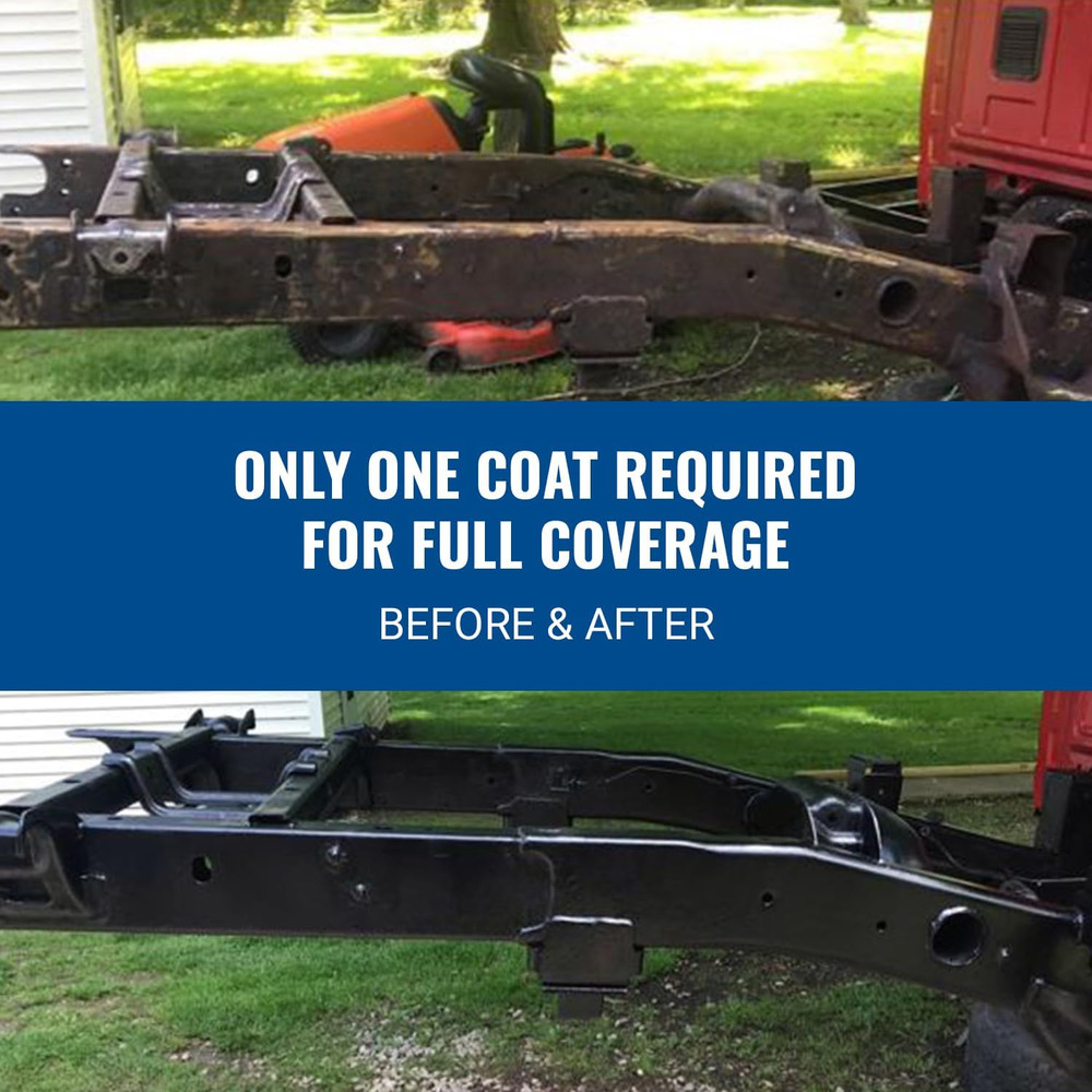 Matte Black Rust Encapsulator plus | Long Lasting Durable Finish 1 Coat Maximum