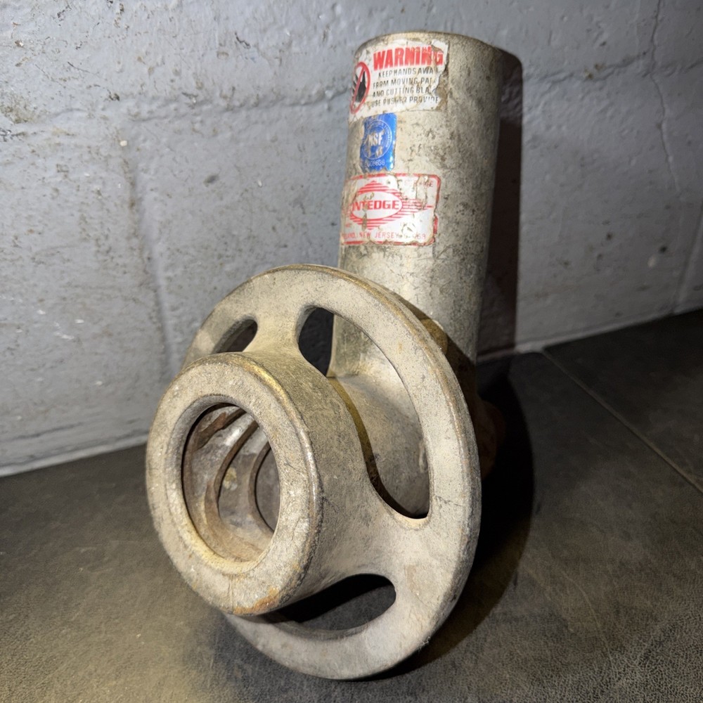 INTEDGE #12 Meat Grinder Attachment (HOUSING ONLY With END CAP)