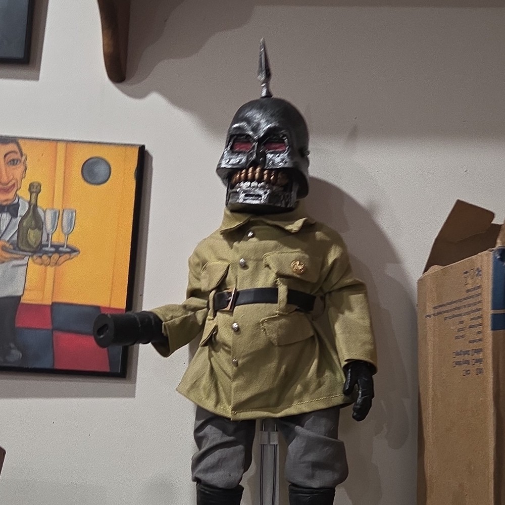 Full Moon Features Signed Puppet Replica Torch with Certificate of Authenticity