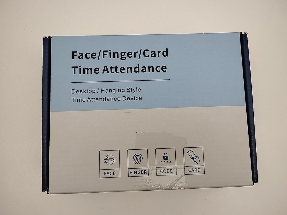 Time Clock,Free Software, App-Based, Face, Card & Fingerprint Attendance Machine