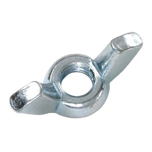 (1000) #10-24 WING NUTS -COARSE THREAD- ZINC