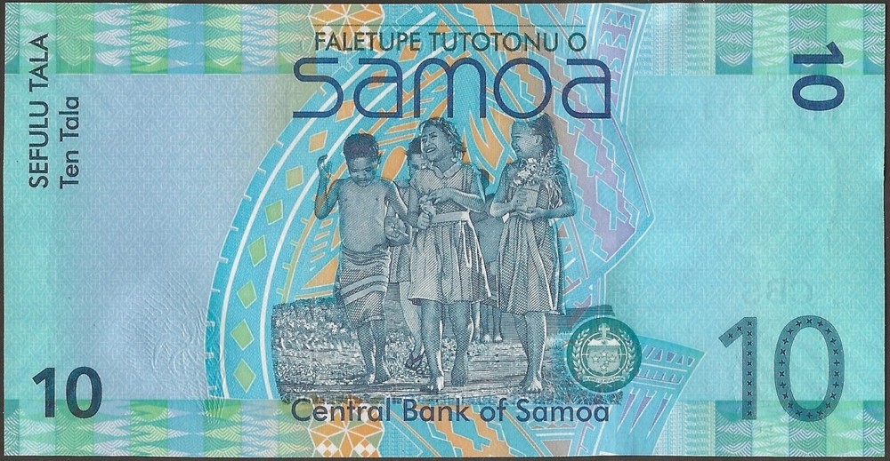 SAMOA P39b B114b 10 TALA 2017 @ Ebanknoteshop