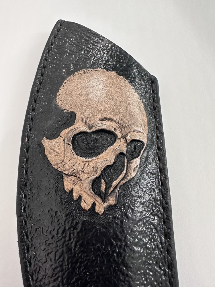 Strider SMF Leather Sheath Handcrafted.