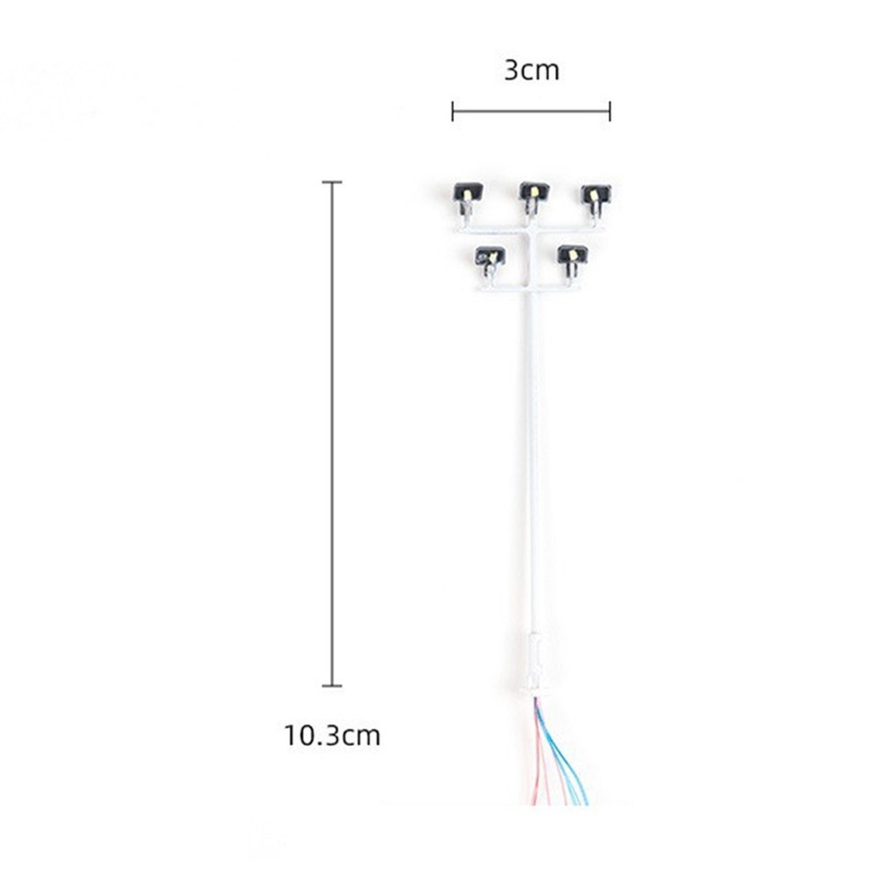 Stadium Lights Model Light 5 Model Stadium Lamp Five Heads Made With LEDs