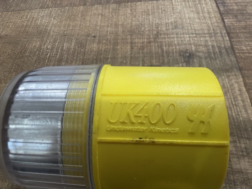 Underwater Kinetics UK400 Night Diving Flashlight Yellow