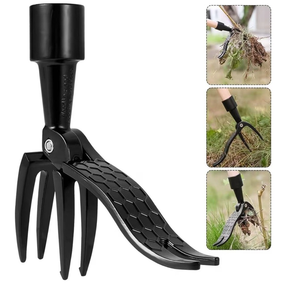 Weed Picker with Handle Stand Up Weed Puller Tool for Garden Adjustable Weeder W