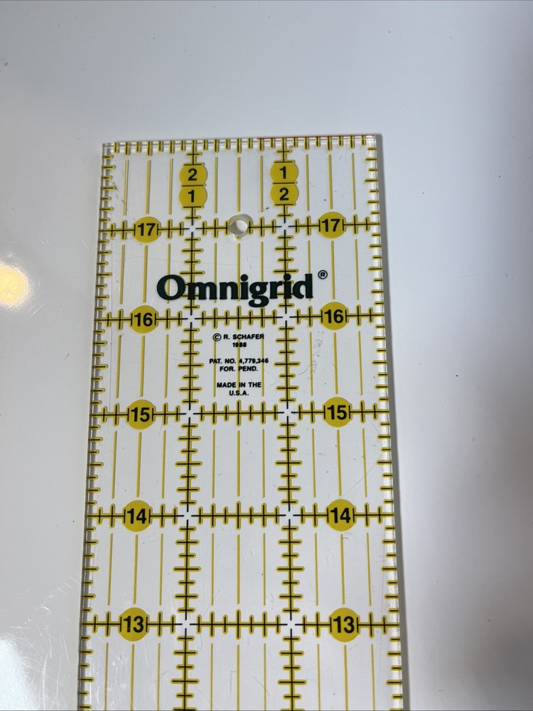 Omnigrid 3 Inch by 18 Inch Angles Ruler