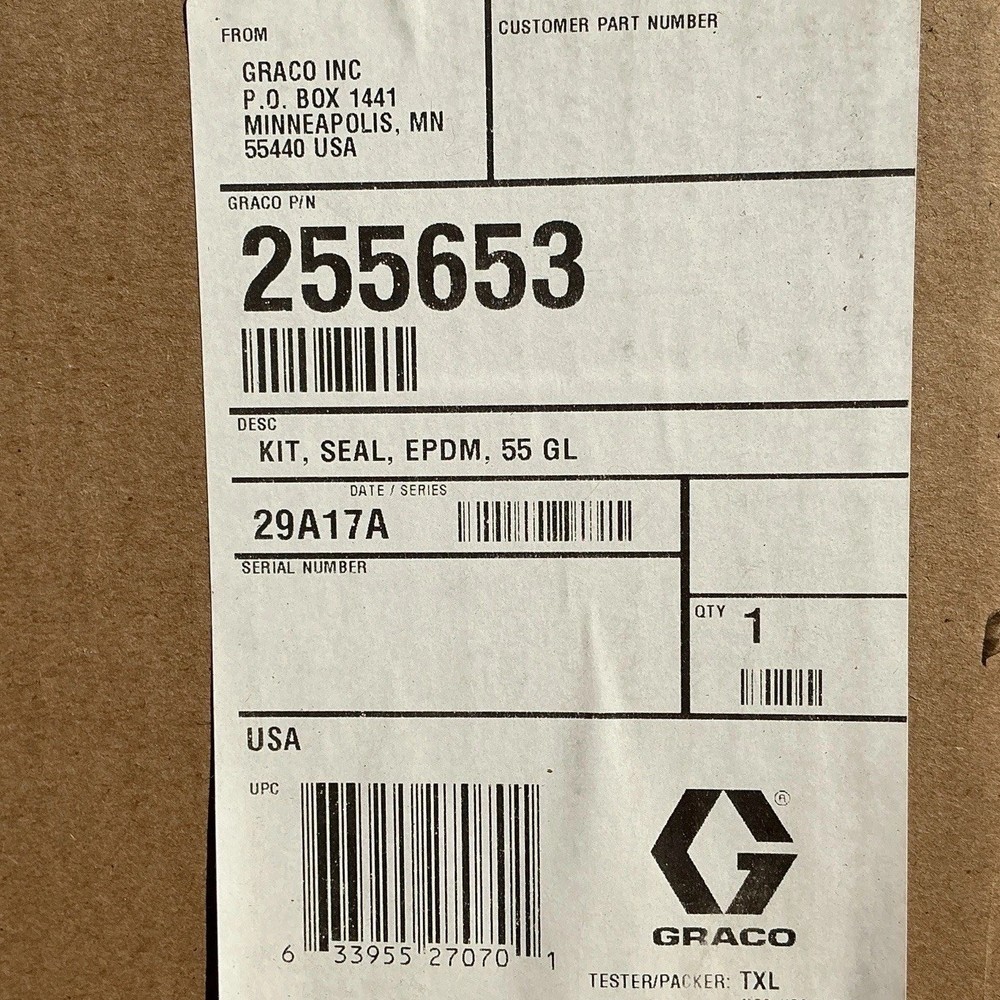 Graco 255653 Sealing Ring Kit (2 Rings Per Kit)