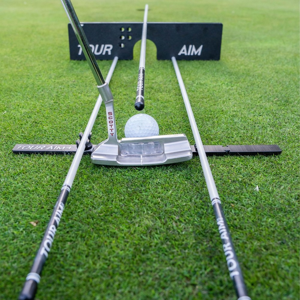 + Alignment Stick Adapter — Perfect Your Aim, Alignment, Face Angle, and Ball...