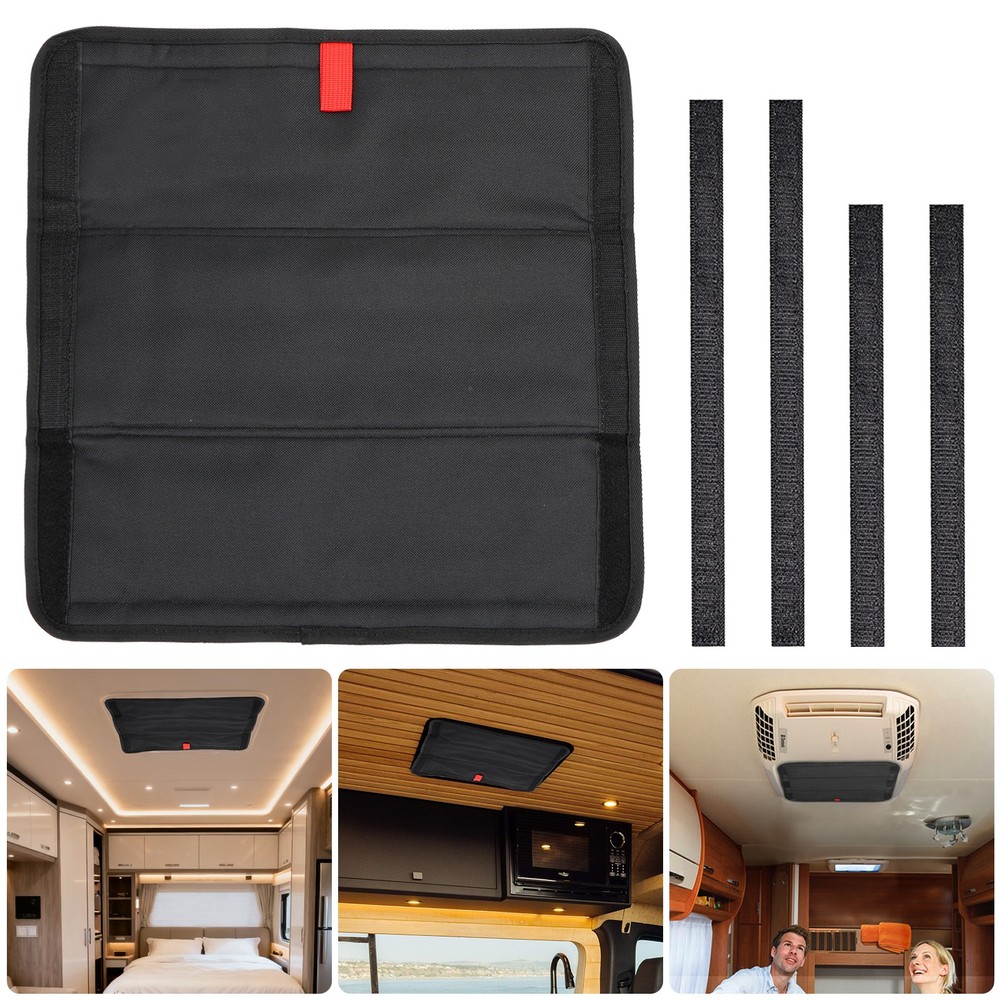 16" x 16" RV Vent Blackout Shade Foldable Roof Trailer Skylight Insulated Cover