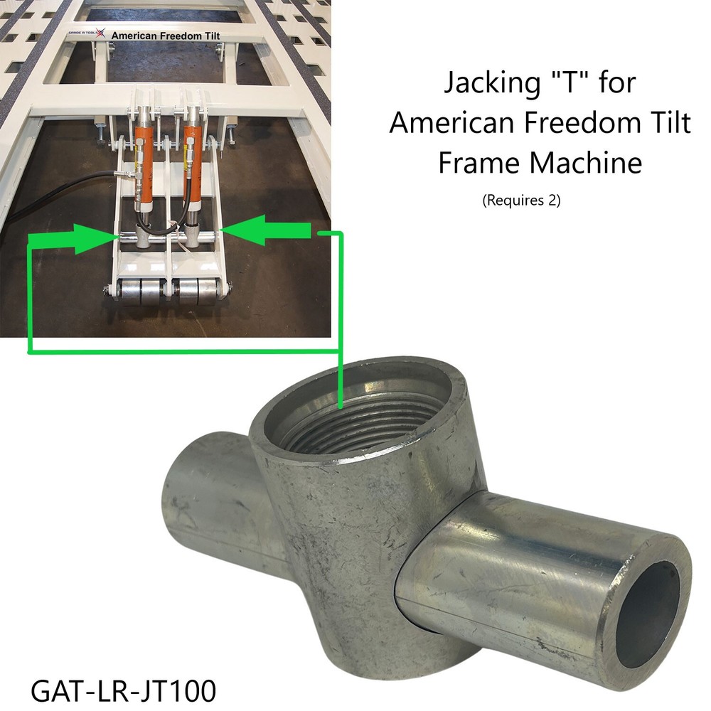 Frame Machine lift Ram Jacking "T" Freedom - Black Hawk & Star A Liner