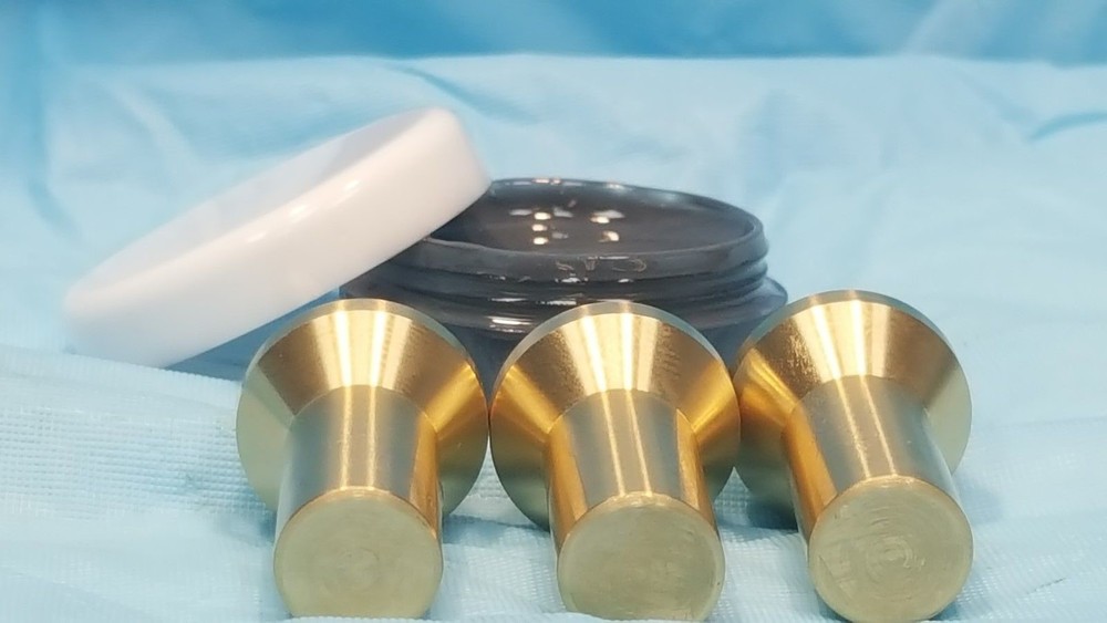 Gunsmith Tools-3 Brass Muzzle Laps-Rifle Or Pistol Lapping Kit - Lapping Crown