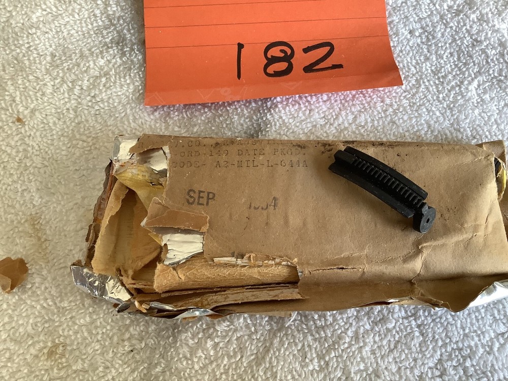 M1 Garand NOS Springfield Rear Sight Aperture