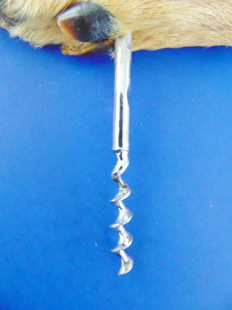 Vintage Deer Hoof Corkscrew