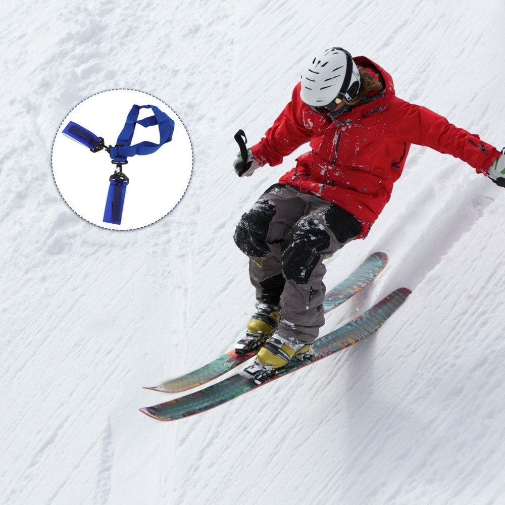 Portable Snowboard Shoulder Strap Ski Fixing Belt Adjustable Snowboard Carrier