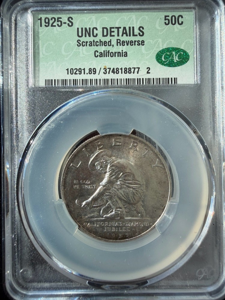 1925-S California Commemorative CAC