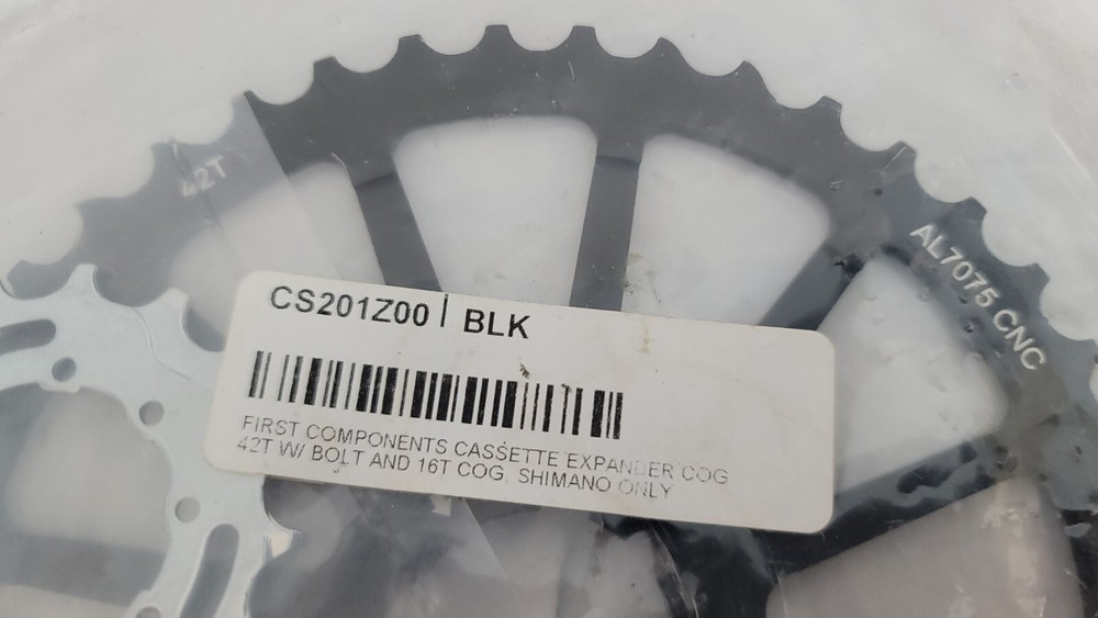 First Components 10 Speed Expander Cog 42t Conversion