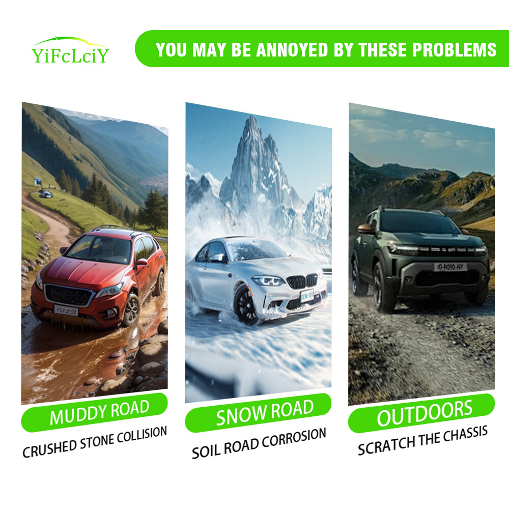 For 2016-2018 Ford Focus RS Under Engine Lower Cover Splash Shield Mud Guard