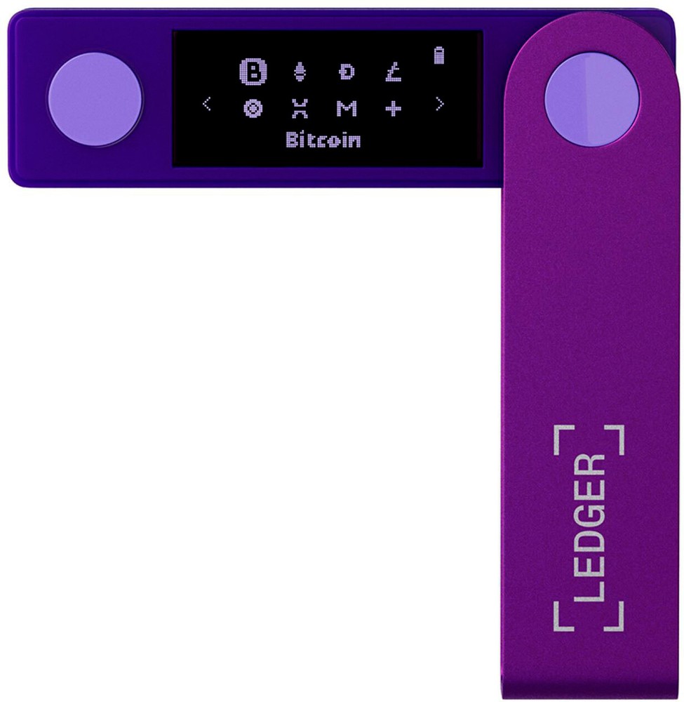Ledger - Nano X Crypto Hardware Wallet - Bluetooth - Amethyst Purple