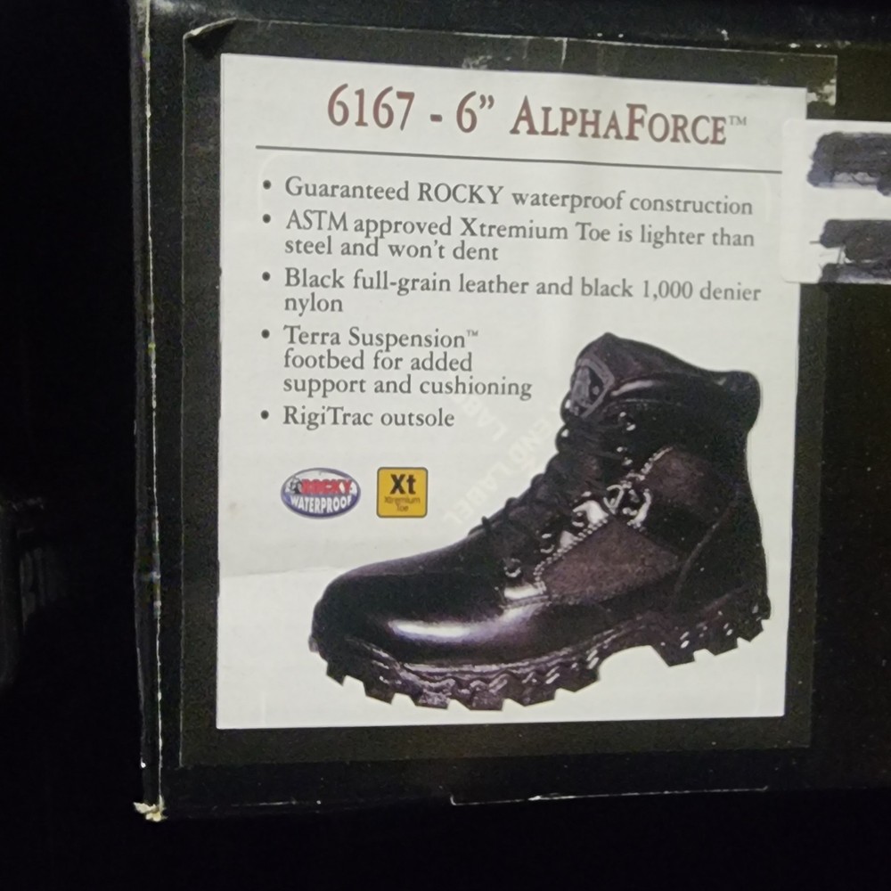 Mens Work Boots. 2 law enforment gear
