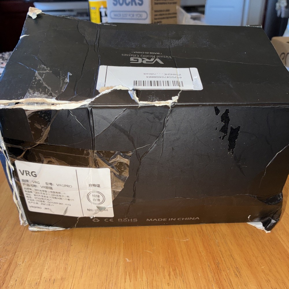 VR Headset with Controller Adjustable 3D VR Glasses Virtual Reality Headset