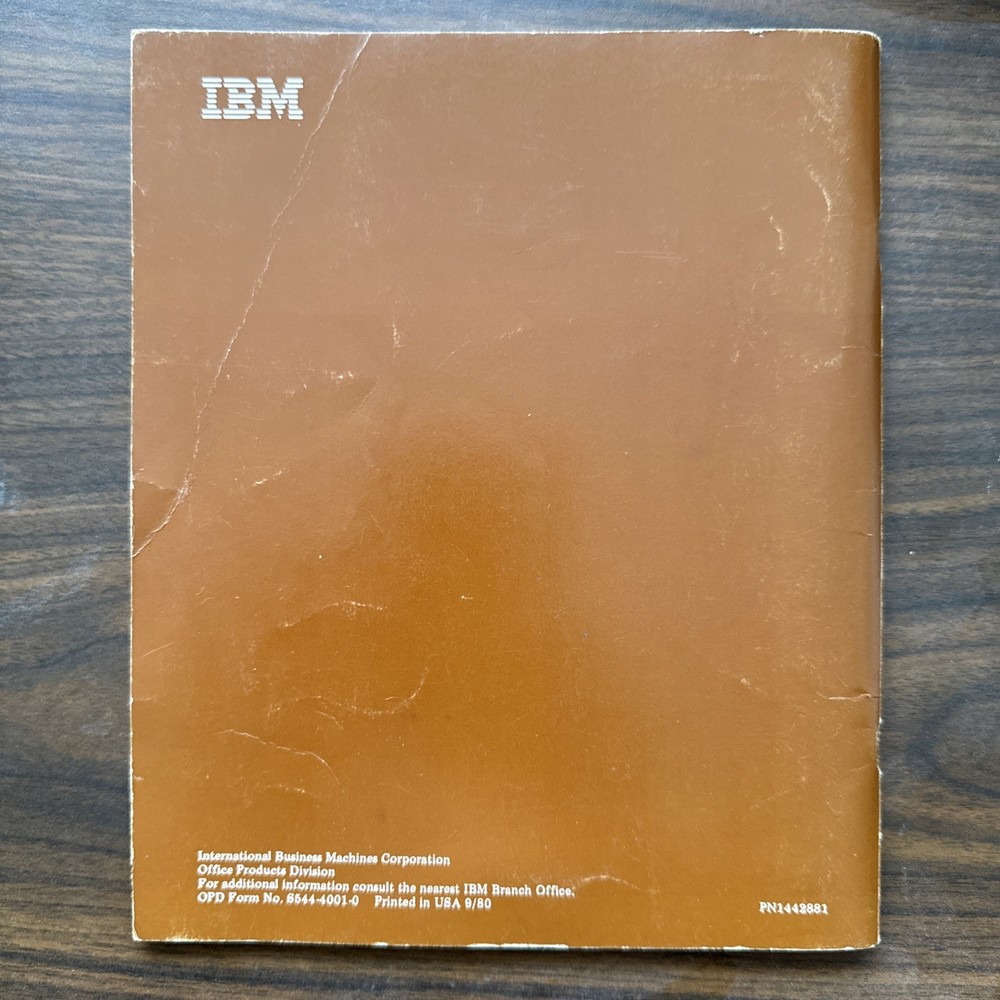 IBM Electronic Typewriter 60 Operating Manual