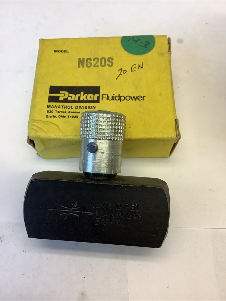 Parker N620S -20 EN Needle Valve