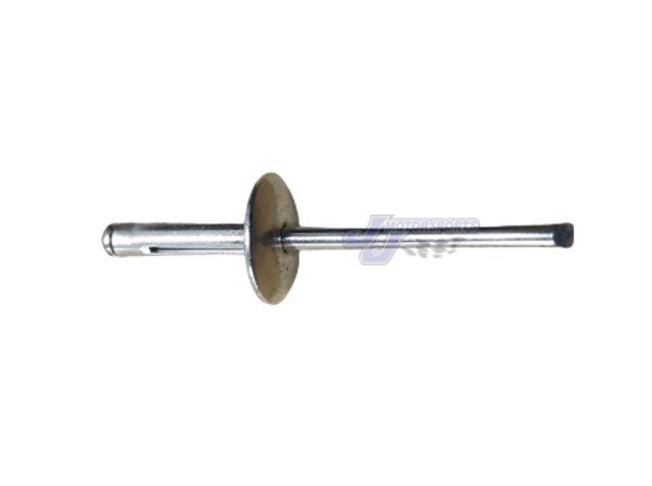 Large Head Mill Exploding Rivets Pop Rivet 50 ct. Tri-Fold Racing Fasteners