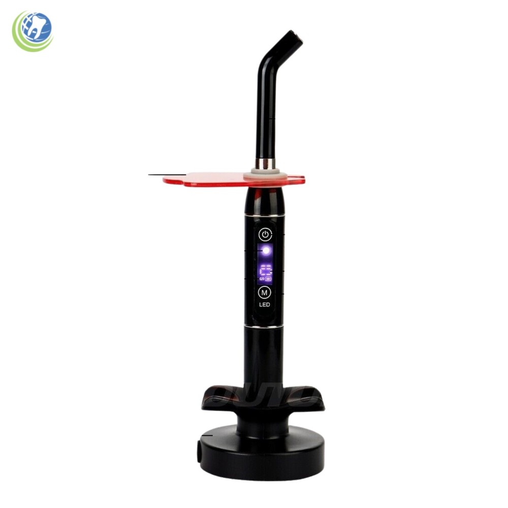 Dental 10W Wireless Cordless LED Curing Light Lamp 2000mw Tool 3 Light Modes